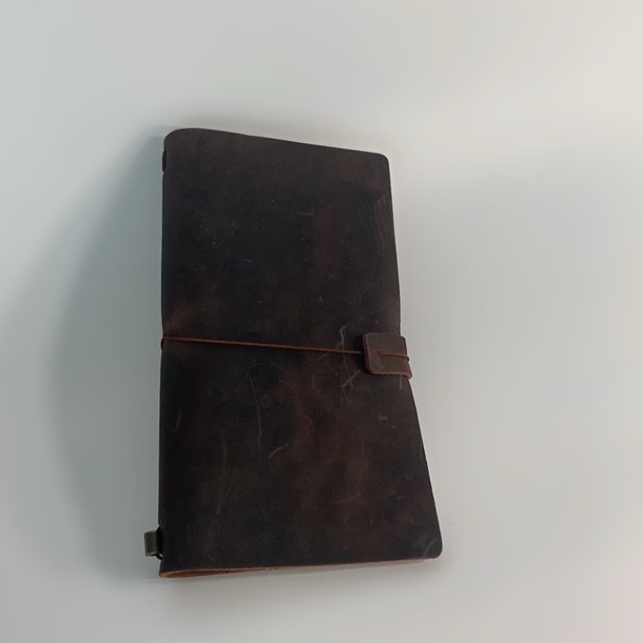 Handmade Italian Leather Bound Travel Journal With Elastic Strap Buy