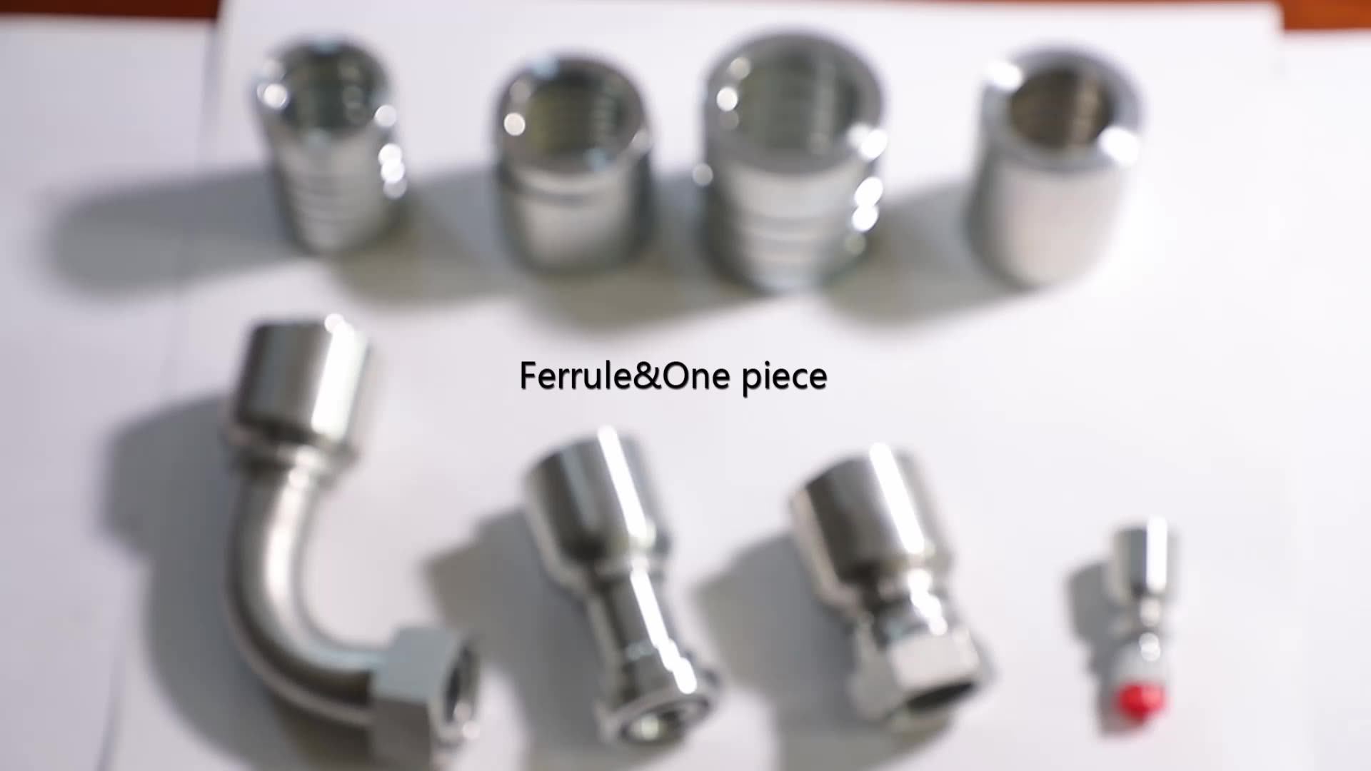 Cost Effective Hydraulic Crimp Fittings For Hose Ferrule Connector
