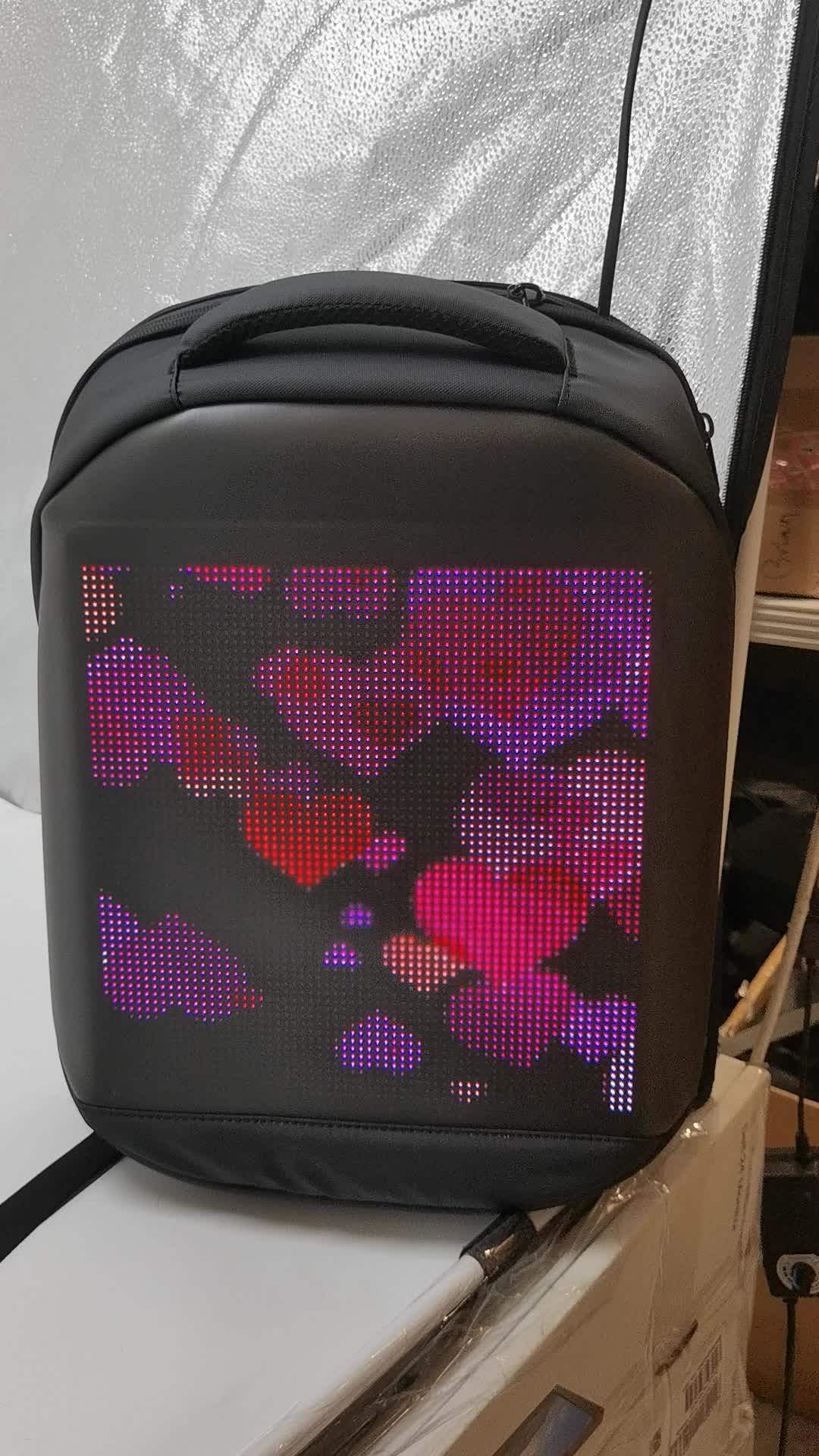 Led Knight Backpacks Acks Black Waterproof Polyester Fasportsunisex