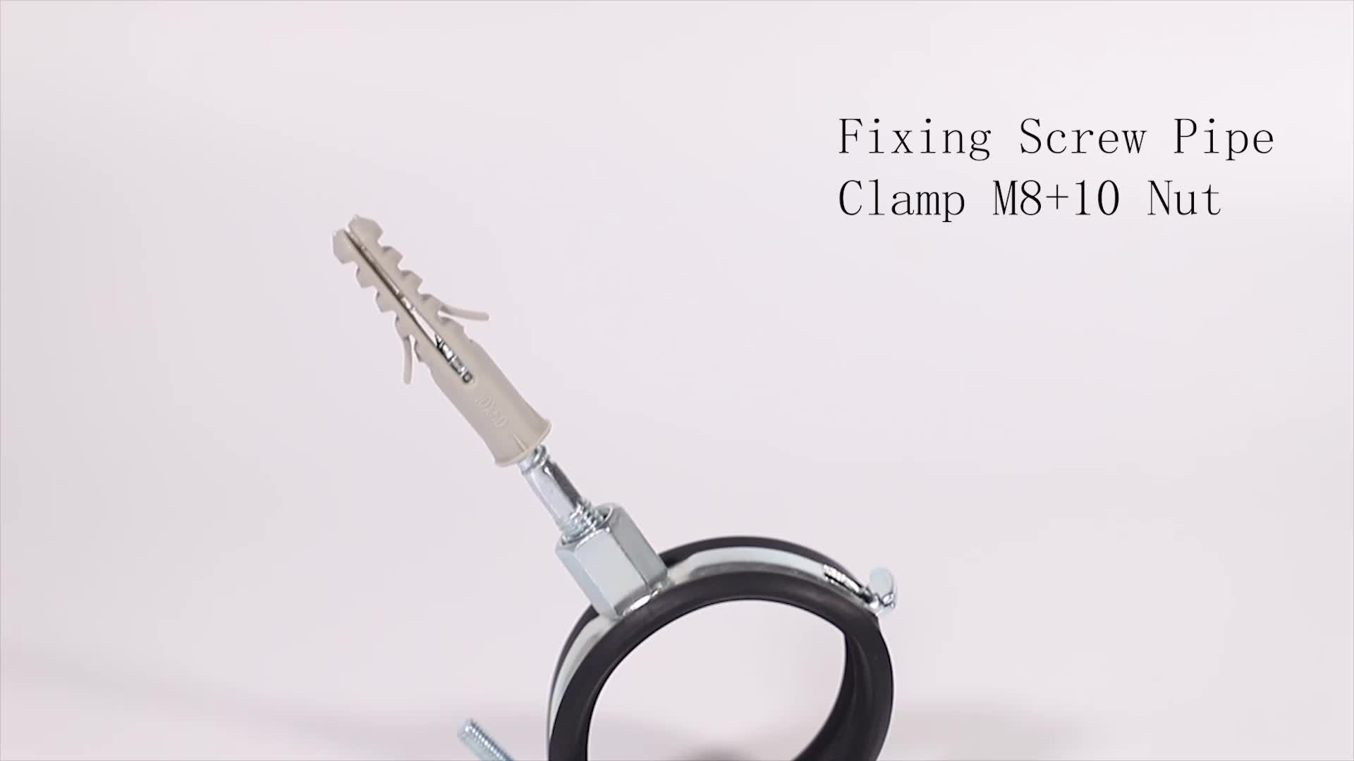Metal Rubber Pipe Clamps Vertical Wall Mount Pipe Clamp Hot Sale Buy