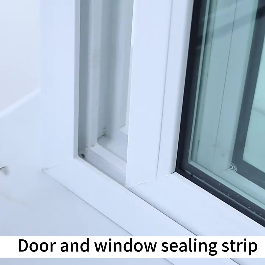 Door Hot Melt Wool Pile Aluminum Door Seals Weather Seal Strip Weather