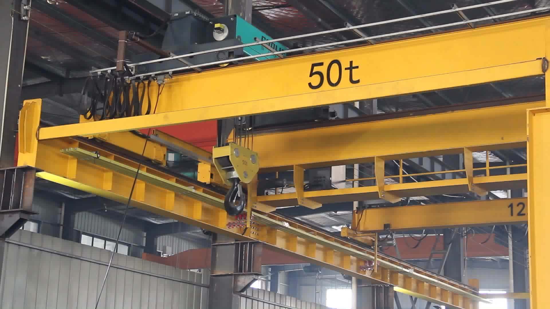 European Style 2 Ton Eot Crane Single Girder Overhead Bridge Crane