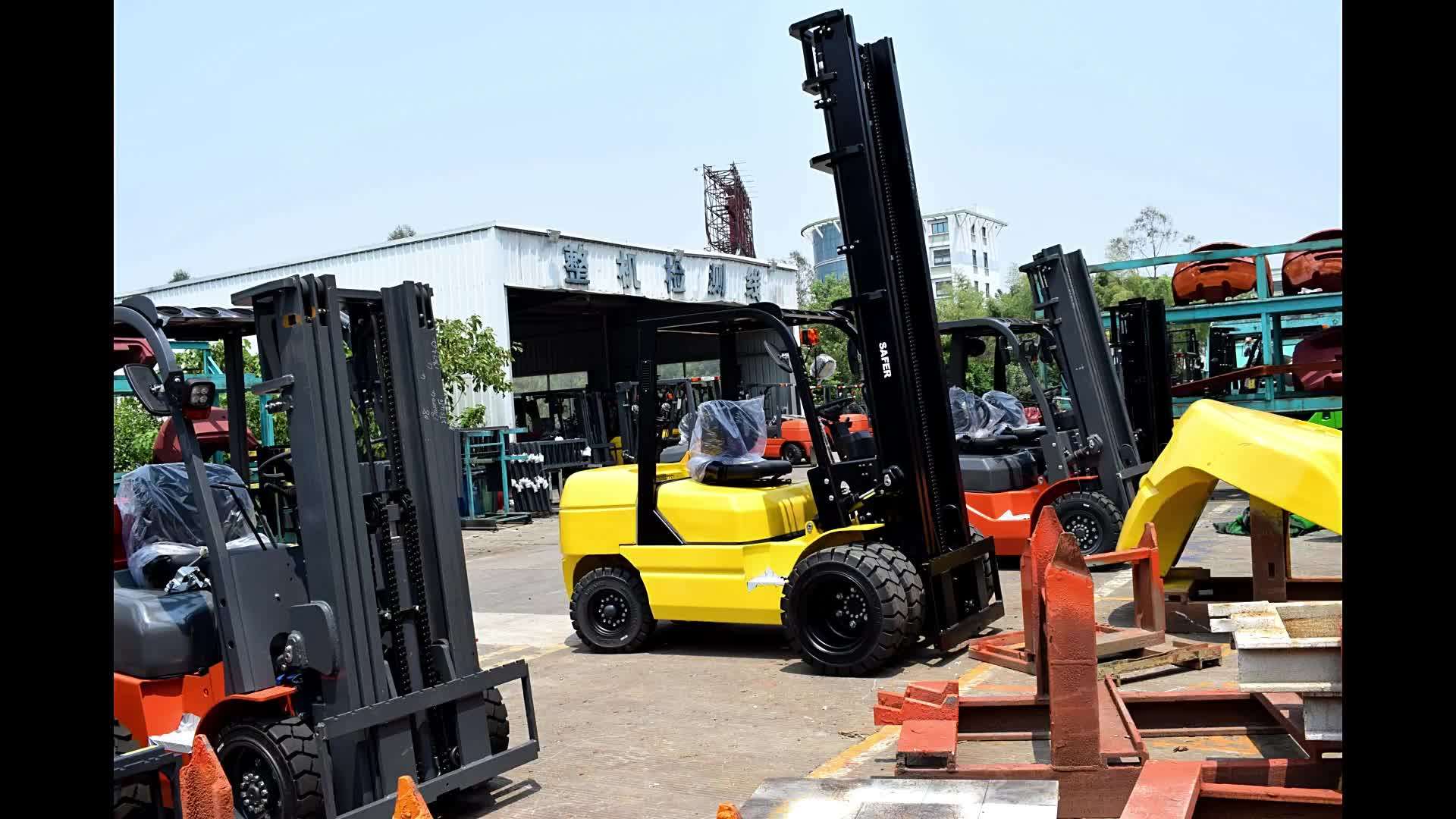 3.5 Tons Diesel Forklift(yanmar Engine) Buy Counterbalance Diesel Forklift Trucks Supplier,3.5