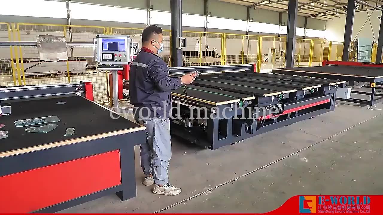 Full Automatic Glass Loading Cutting Table Machine Buy Automatic Cnc