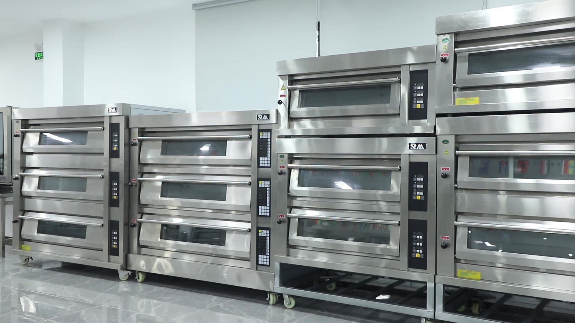 Horno Industrial Guangzhou Commercial Cake Pizza Bread Making 2 3 Deck