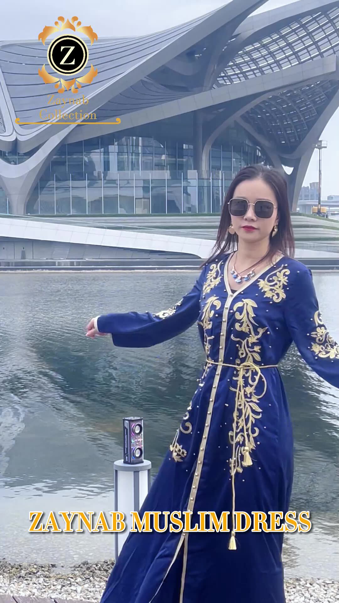 Zaynab African Moroccan Women Wedding Kaftans Dubai Modern Kaftan