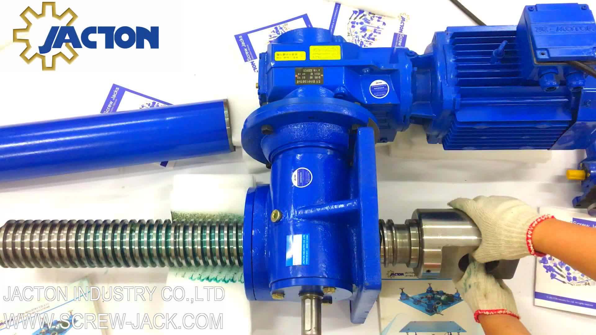 Great Value 10 Ton Electric Motor Screw Jack Acme Screw Jack Lift For