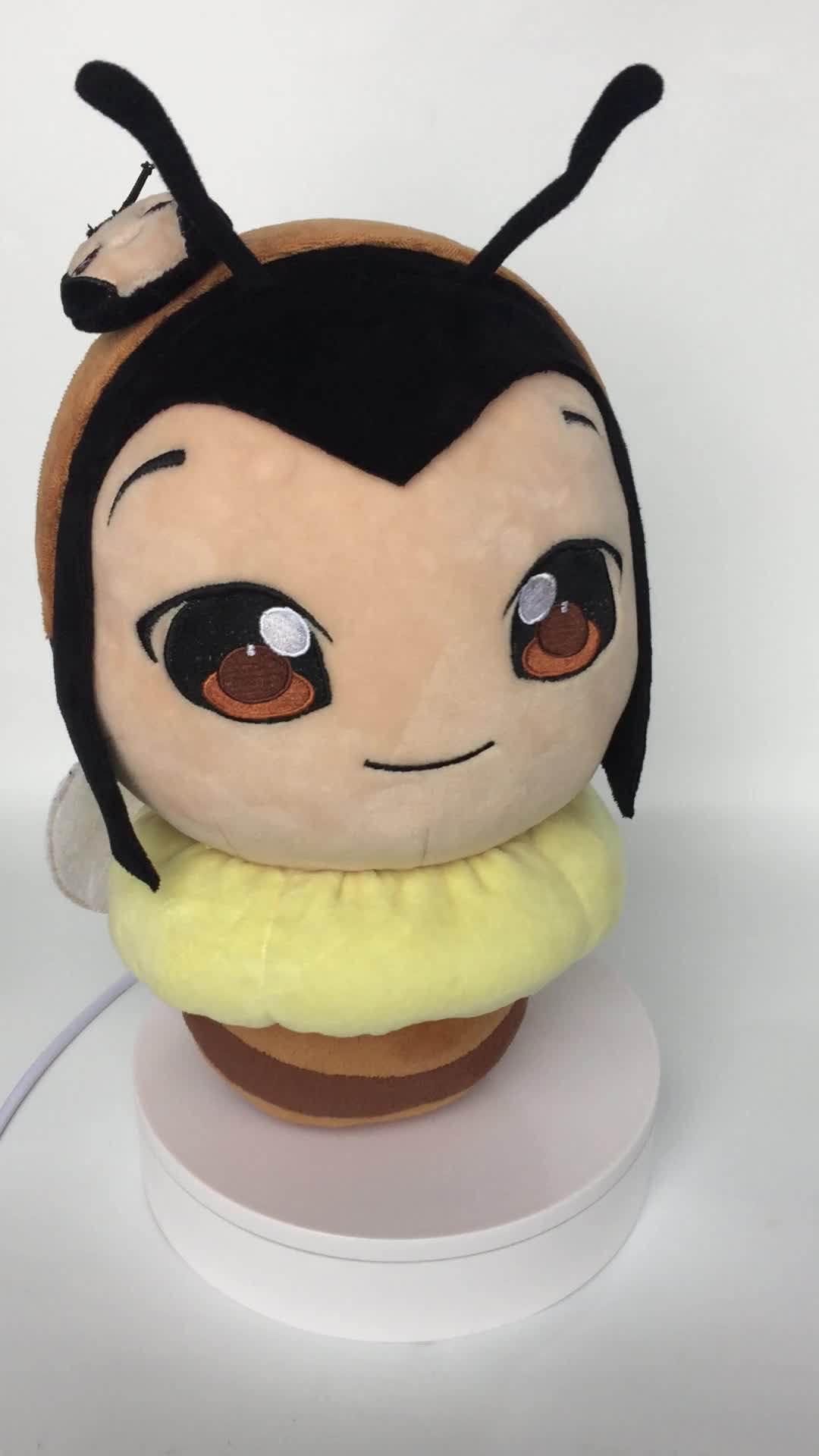 Wholesale Plush Bee Stuffed Toys Plush Bumble Bee Doll Plush Honey Bee