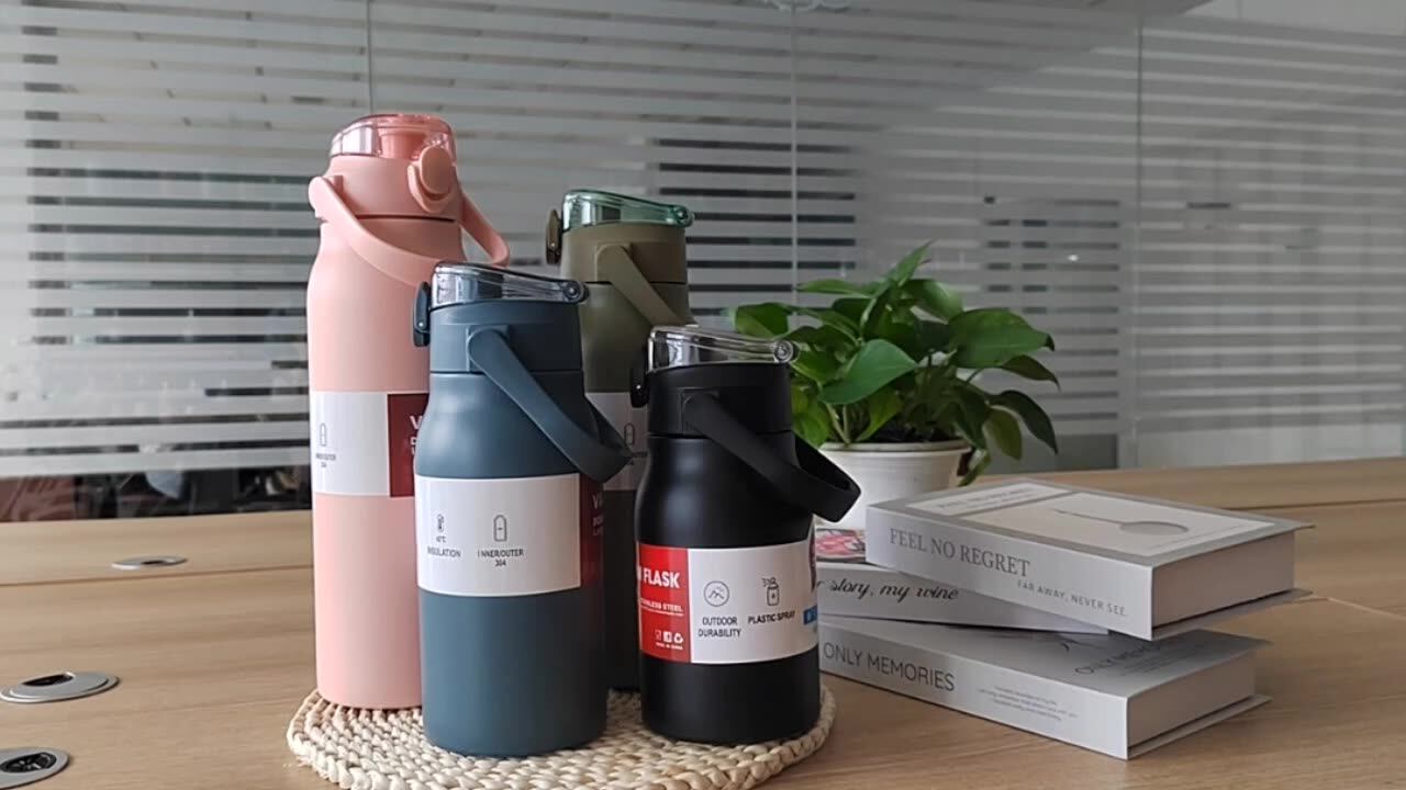 Stainless Steel Vacuum Thermos Flask Manufacturing Sports Water Bottle