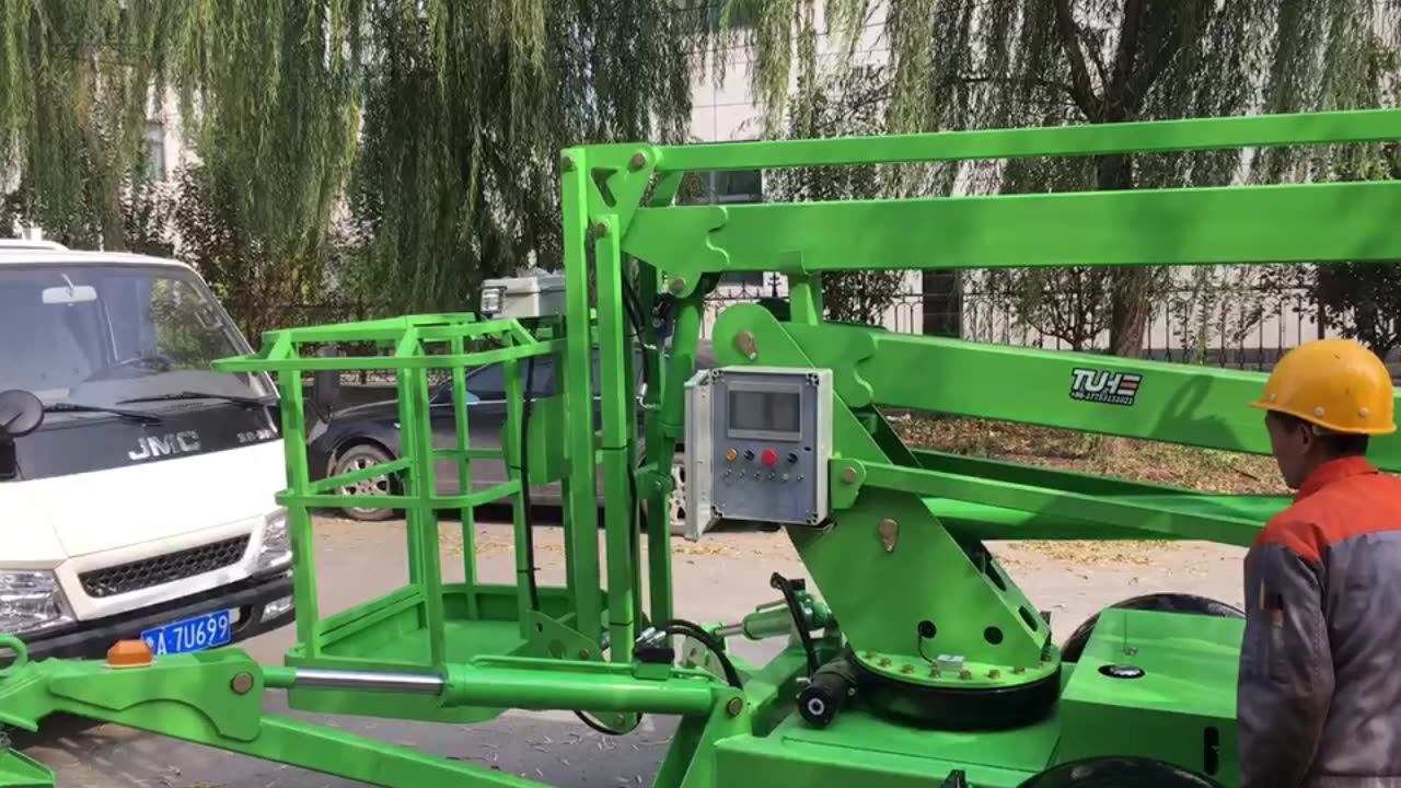 40 Ft One Man Skylift Lifting Equipment Articulated Boom Lift Buy