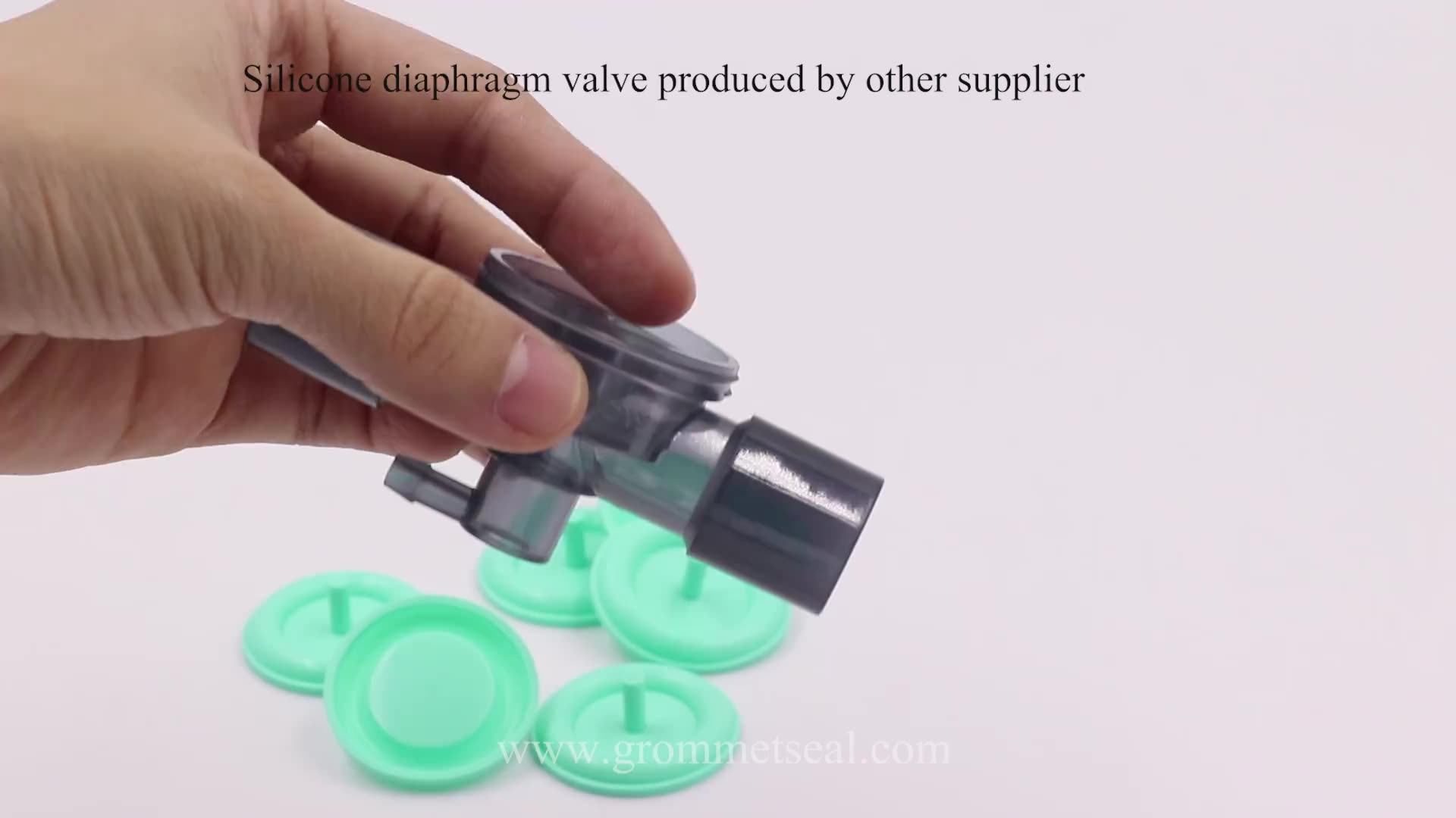 In Stock Medical Silicone Rubber Diaphragm Check Valves For