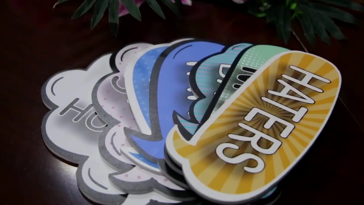 Wedding Party Decoration Uv Printing Cheer Pvc Photobooth Props Signs