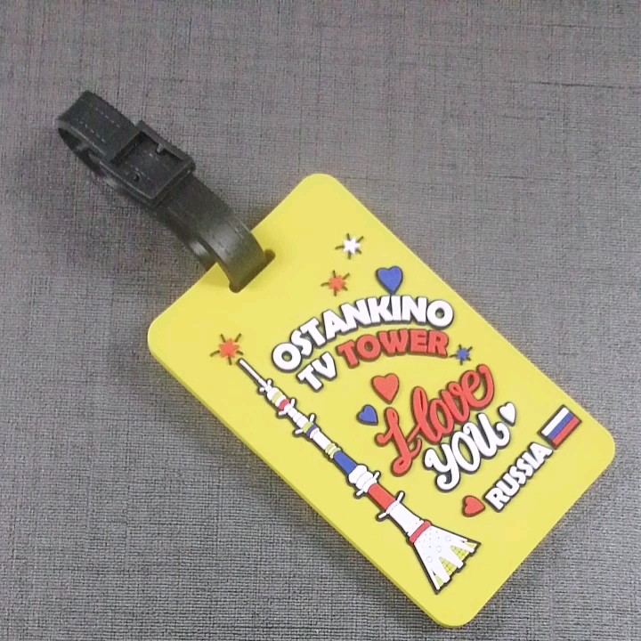 Wholesale Personalized Soft Rubber Pvc Custom Luggage Tag Buy Custom