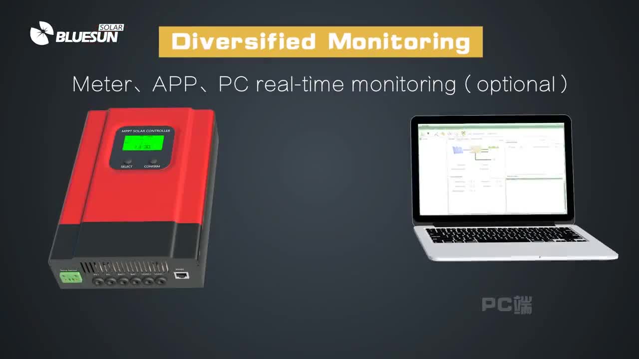 High Quality Bluesun Power Inverter 48v Small Charger Control Mppt