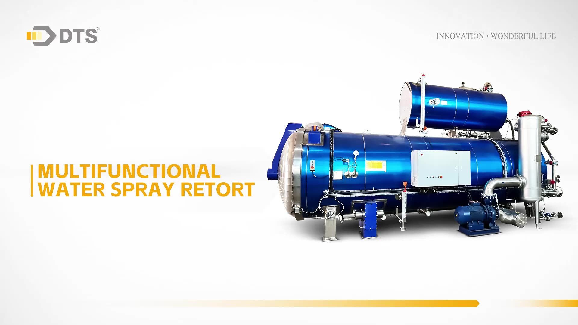 Stainless Steel Static Canned Meat Food Processing Sterilizer Water