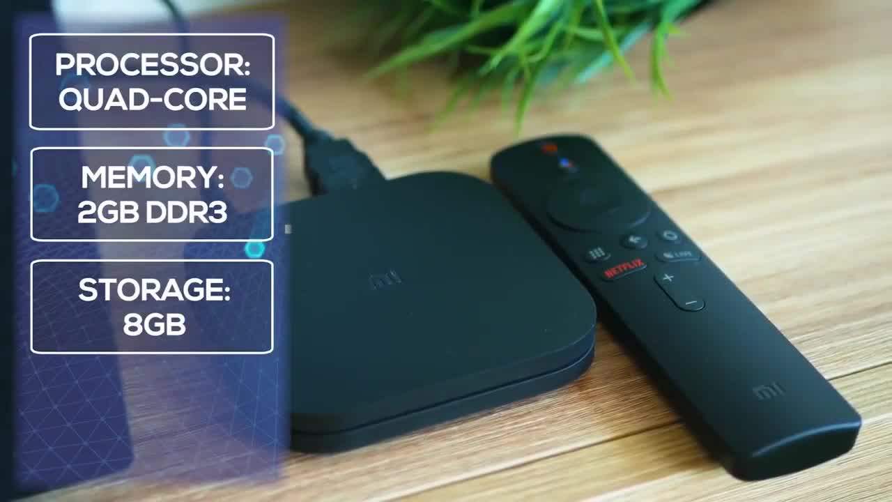 Global Version Xiaomi Mi Box S 4k Hdr Android Tv With Remote Streaming