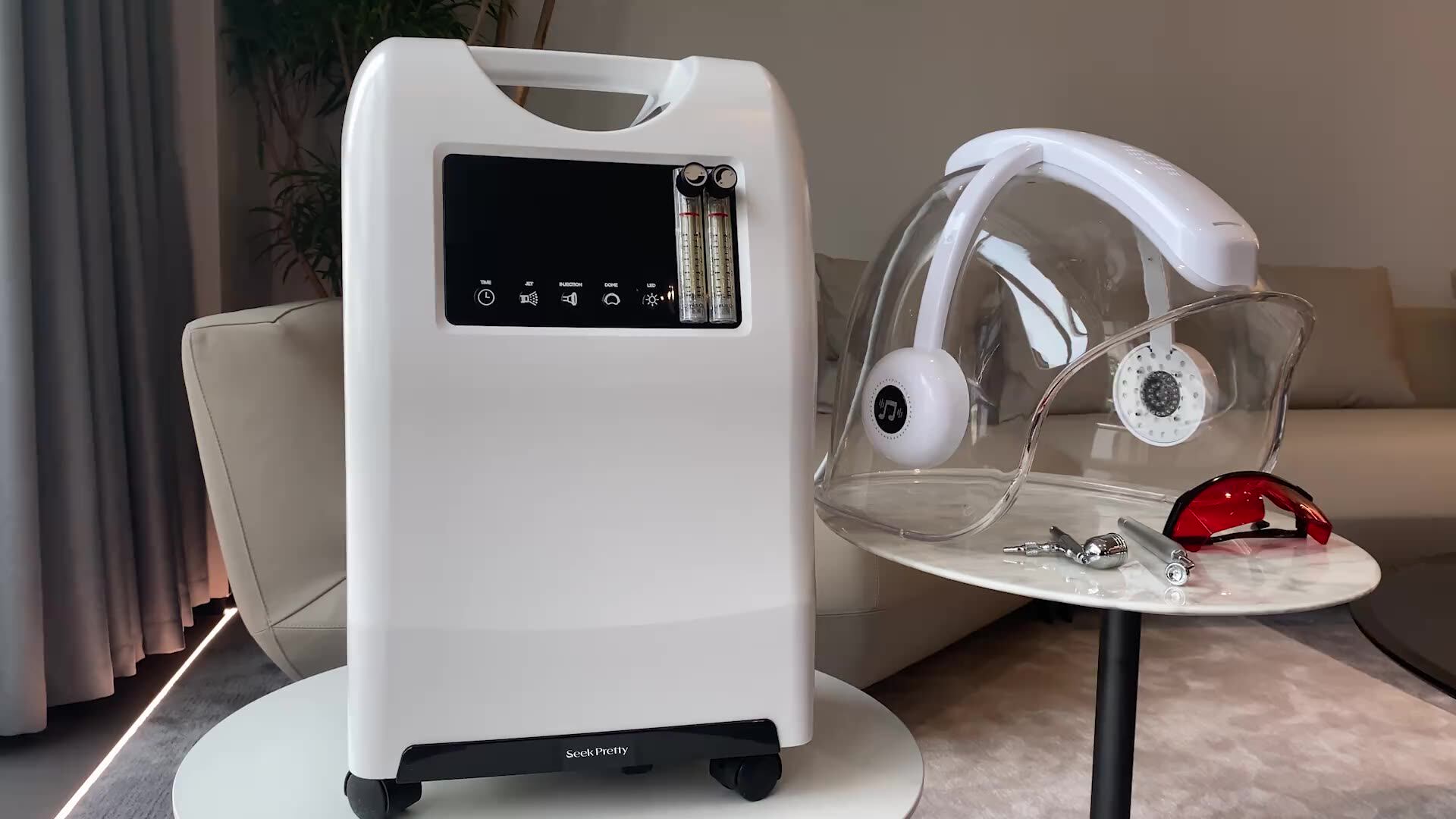 Olive Hyperbaric Oxygen Jet Therapy Facial Machine Beauty Equipment