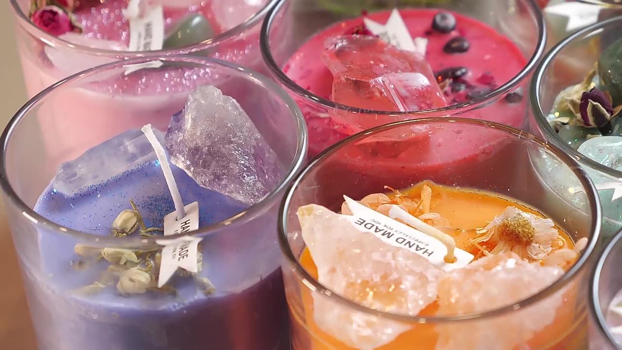 Private Label Dried Flower Handmade Crystal Manifiest Bulk Scented