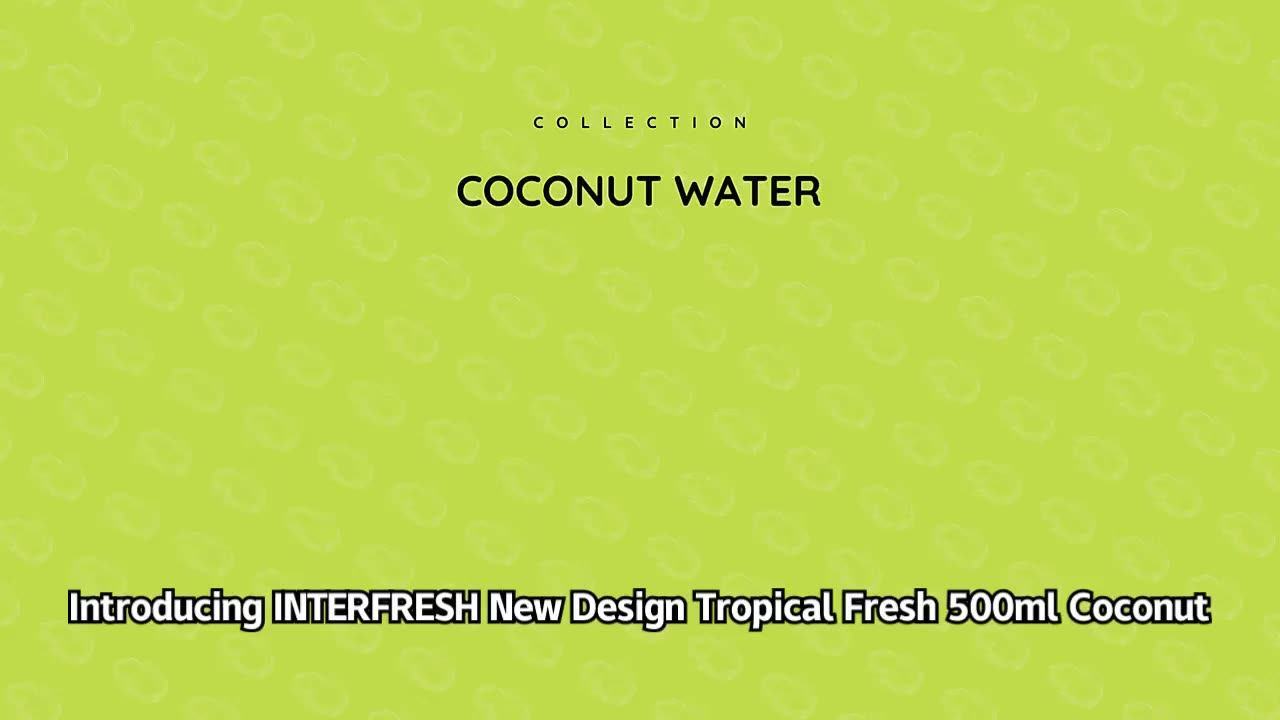 330ml Premium Interfresh Canned Coconut Water From Fresh Vietnamese