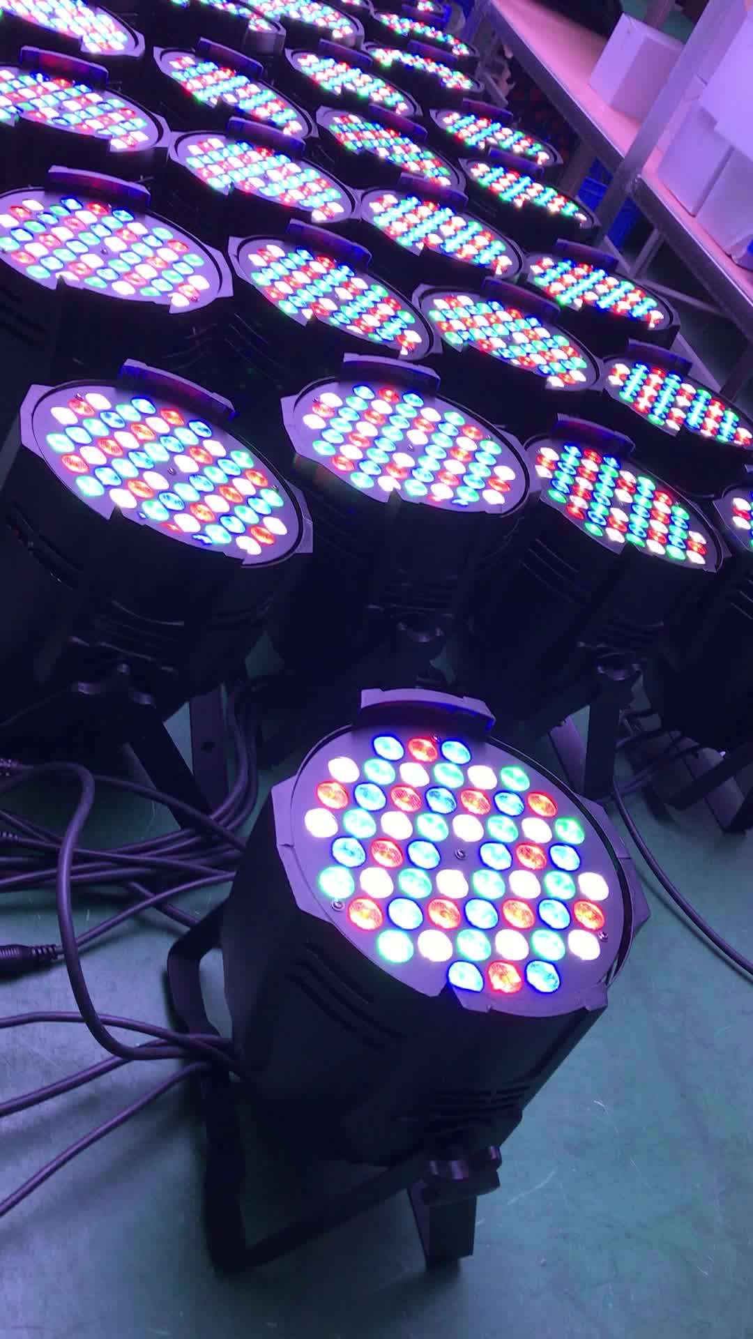 54pcs 3w Stages Led Par Can Light Indoor Led Lights Buy 54pcs 3w