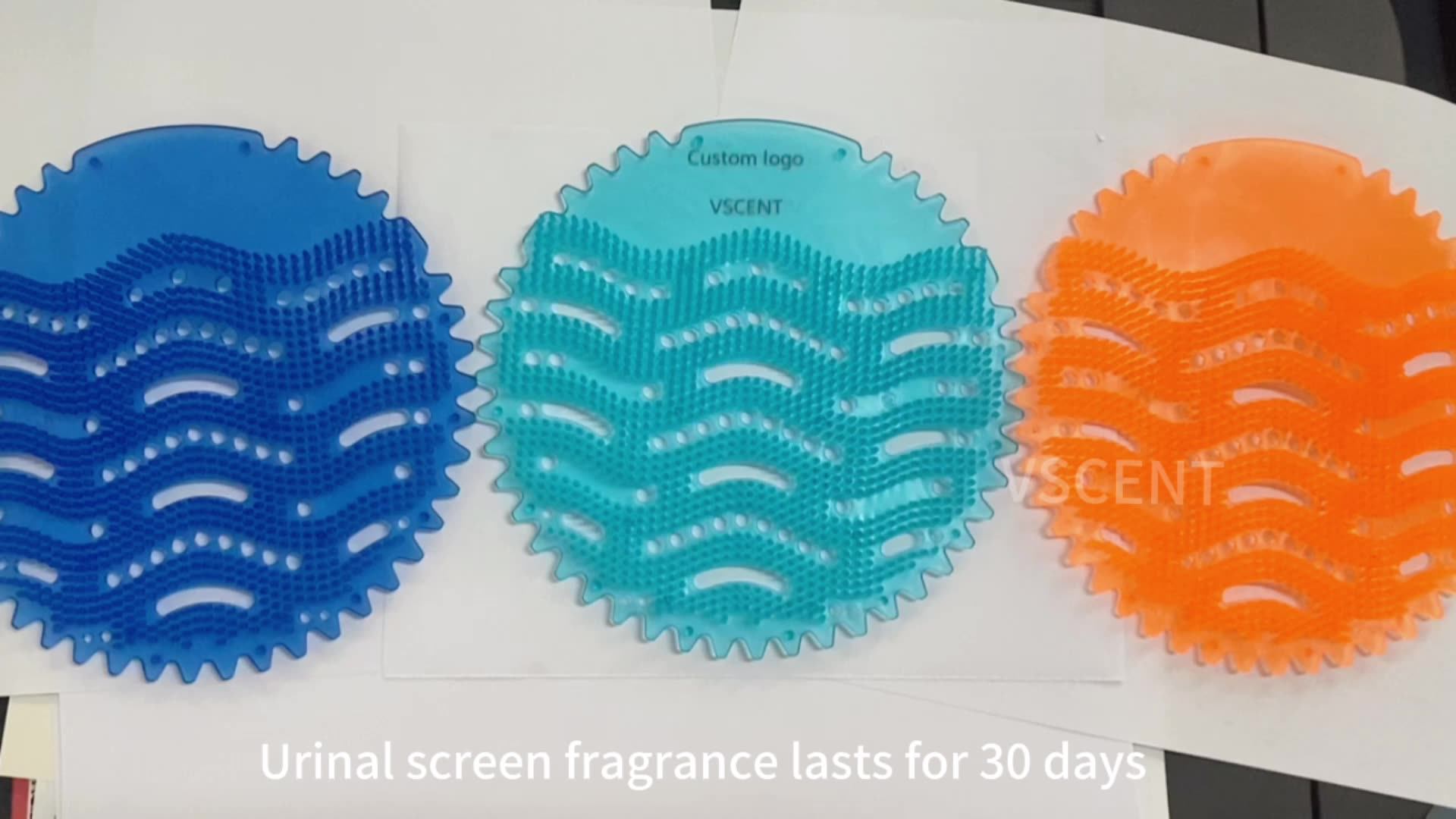 Warehouse New Fashion Urinal Screen Mats Scented Toilet Deodorizer Guard Antisplash Urinal