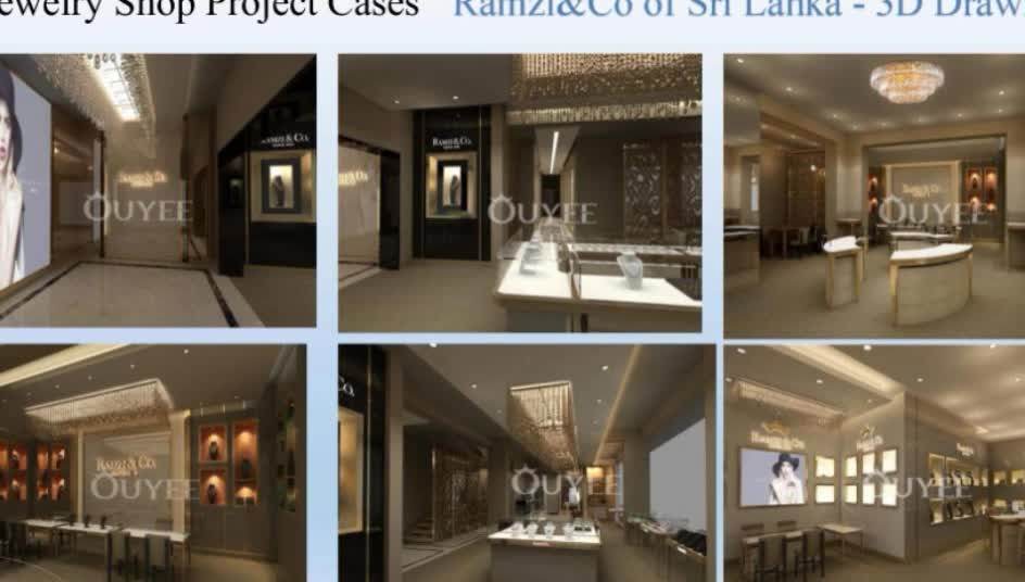Jewelry Store Layout Of Jewellery Shop Exhibition Furniture Design