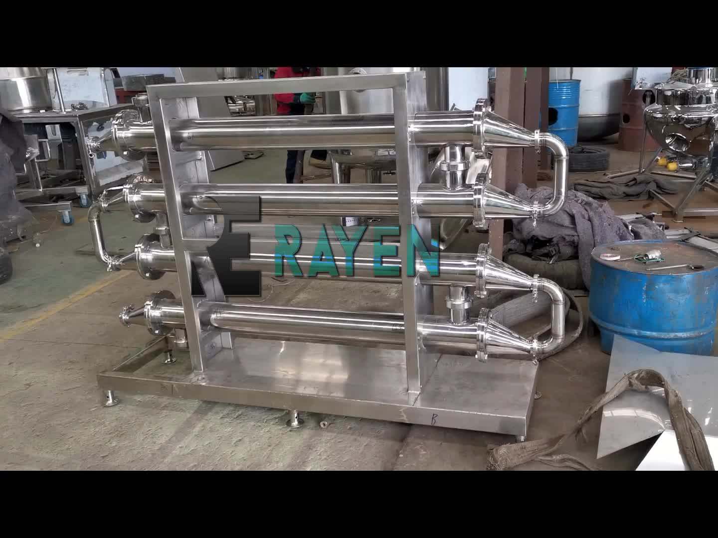 Sanitary Stainless Steel Heat Exchanger For Food Industry Tube Shell