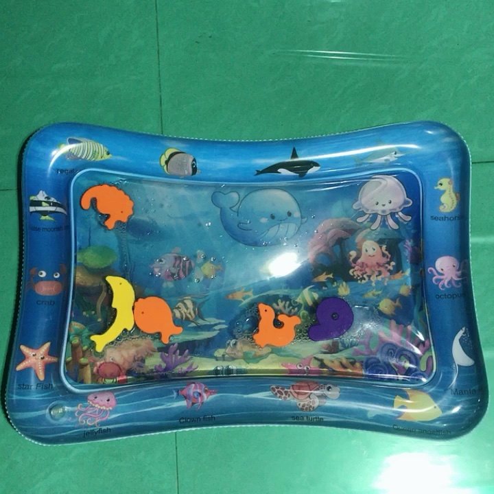 Baby Inflatable Water Mat Tummy Time Toys & Toddlers Fun Activity Play