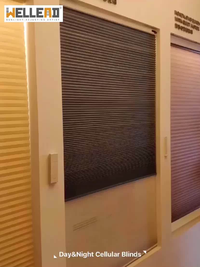 Heat Resistant Soundproof Paper Blinds Cellular Shade Blind