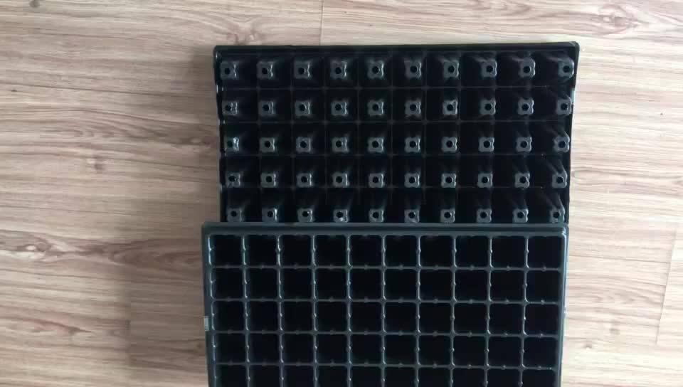 Junong 40 Cells Forestry Seedling Tray Plastic Nursery Deeper Plug Tray