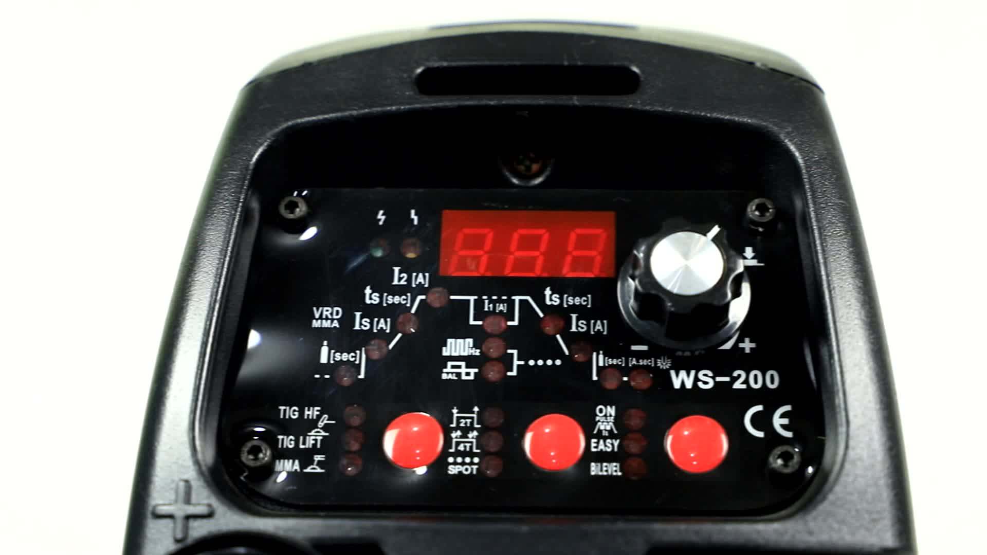 Tig Welder Pulse 200a Dc Welding Machine For Stainless Steel Buy Tig