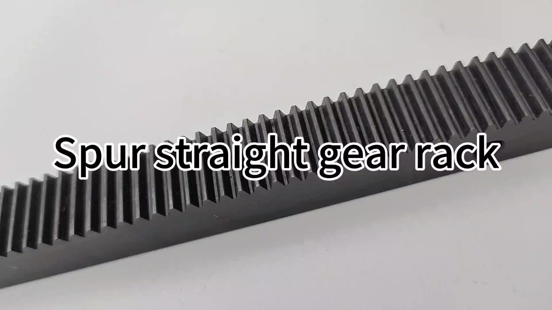 High Quality Spur Straight Gear Rack And Pinion Design For Cnc Machine