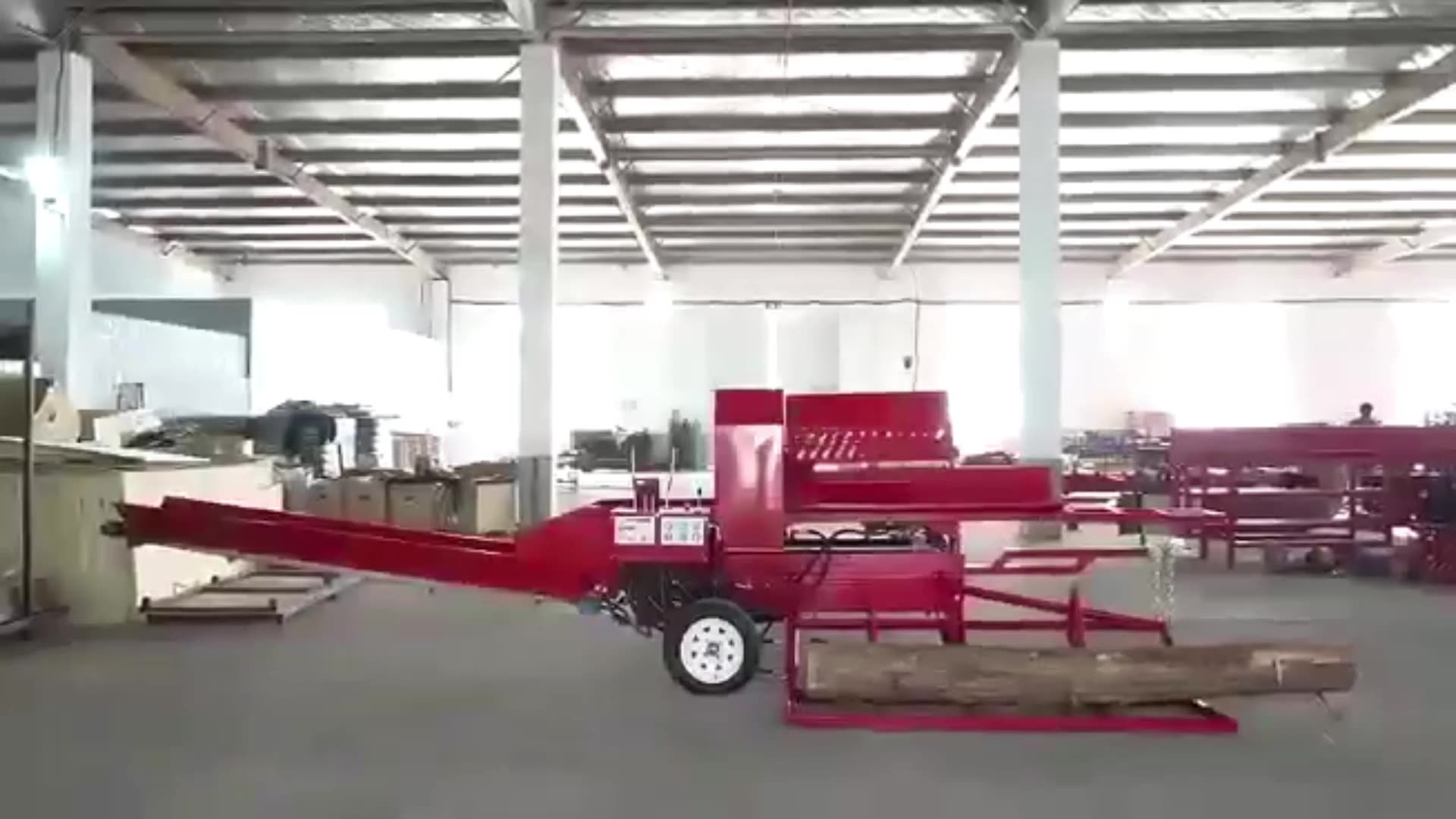 Wood Splitter Log Firewood Processors With Hydraulic Saw For Sale 35t