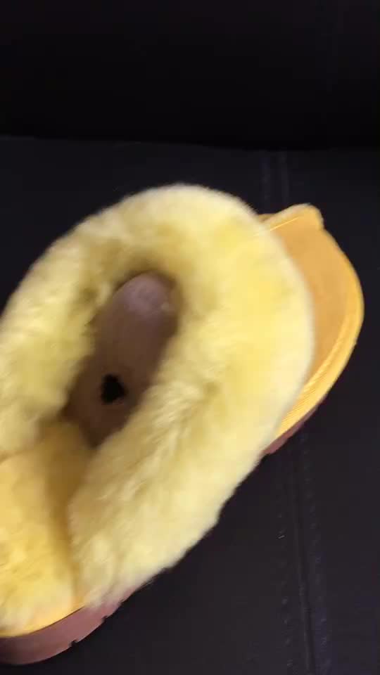 sheepskin bedroom slippers