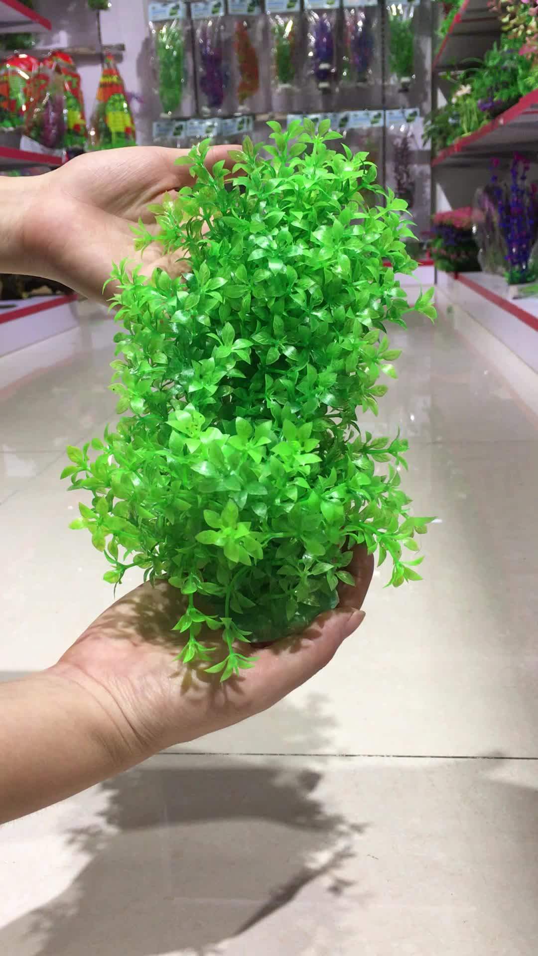 Wholesale Aquarium Fish Tank Decoration Plastic Artificial Aquarium