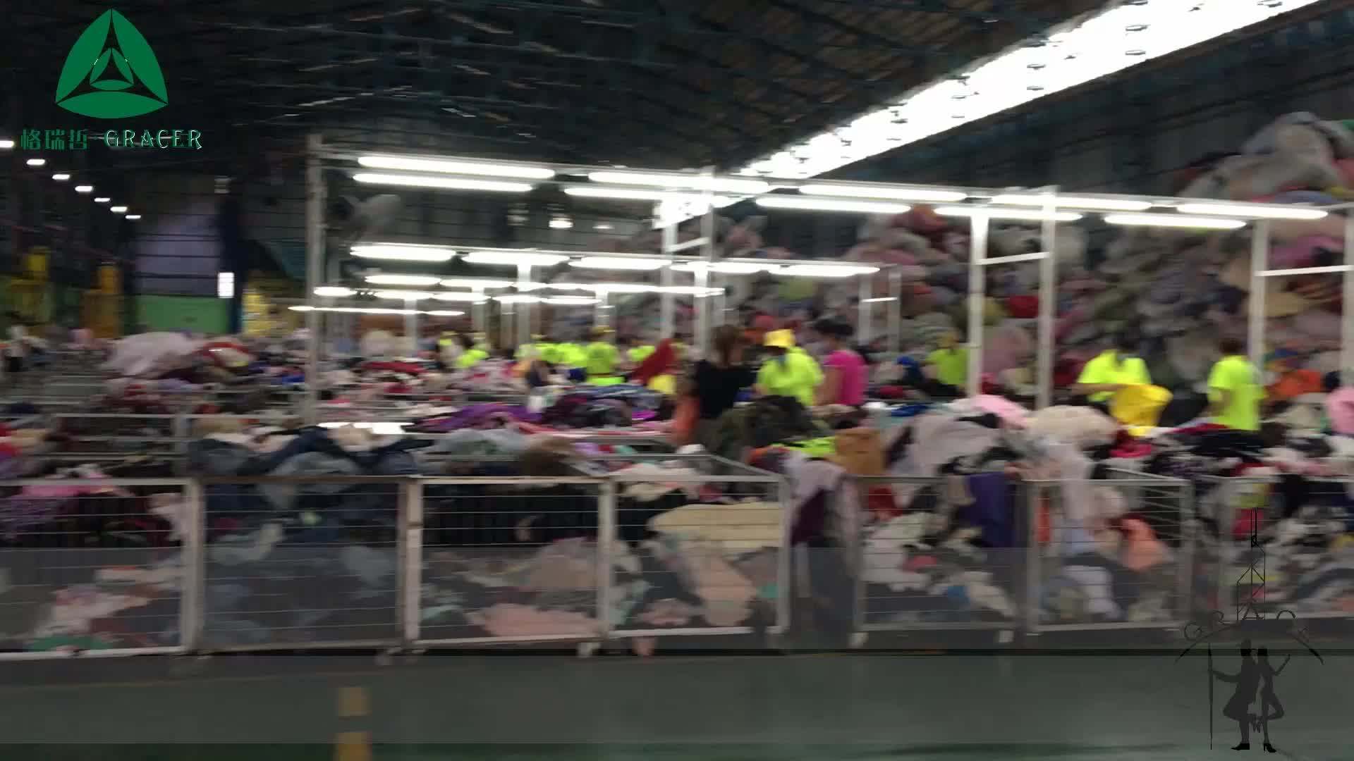 Bulk Wholesale Used Summer Clothing Second Hand Clothes Used Trousers