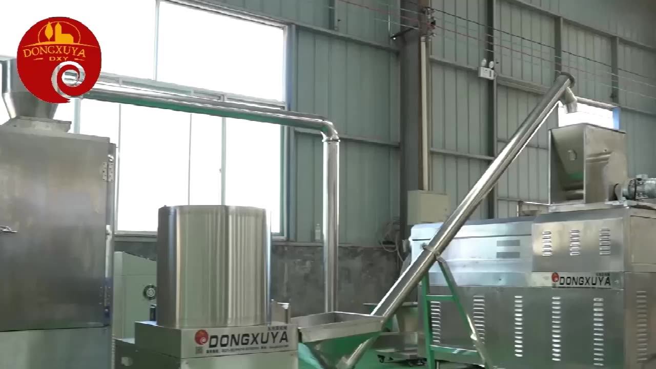 Dongxuya 2021 New Core Filling Pet Dog Cat Food Making Machine Line