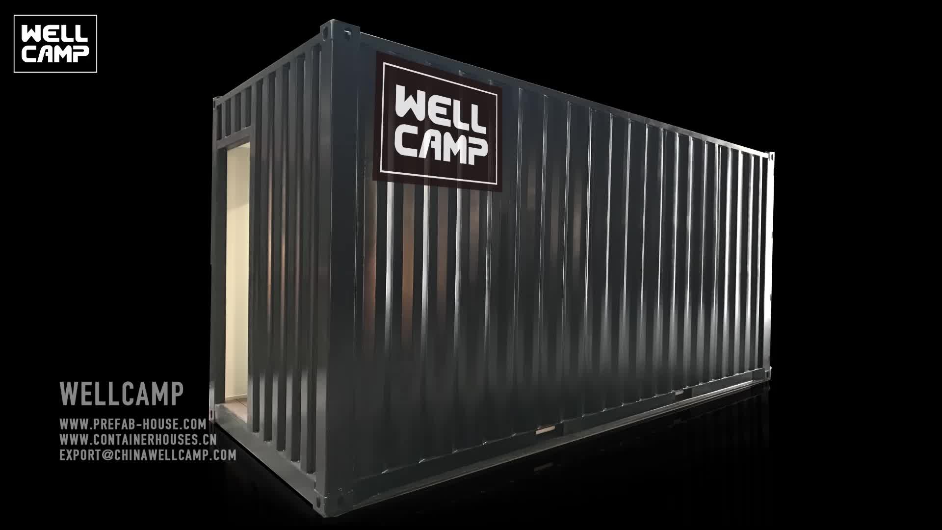 Restaurant Kitchen Converted 20ft Used Shipping Container For Sale