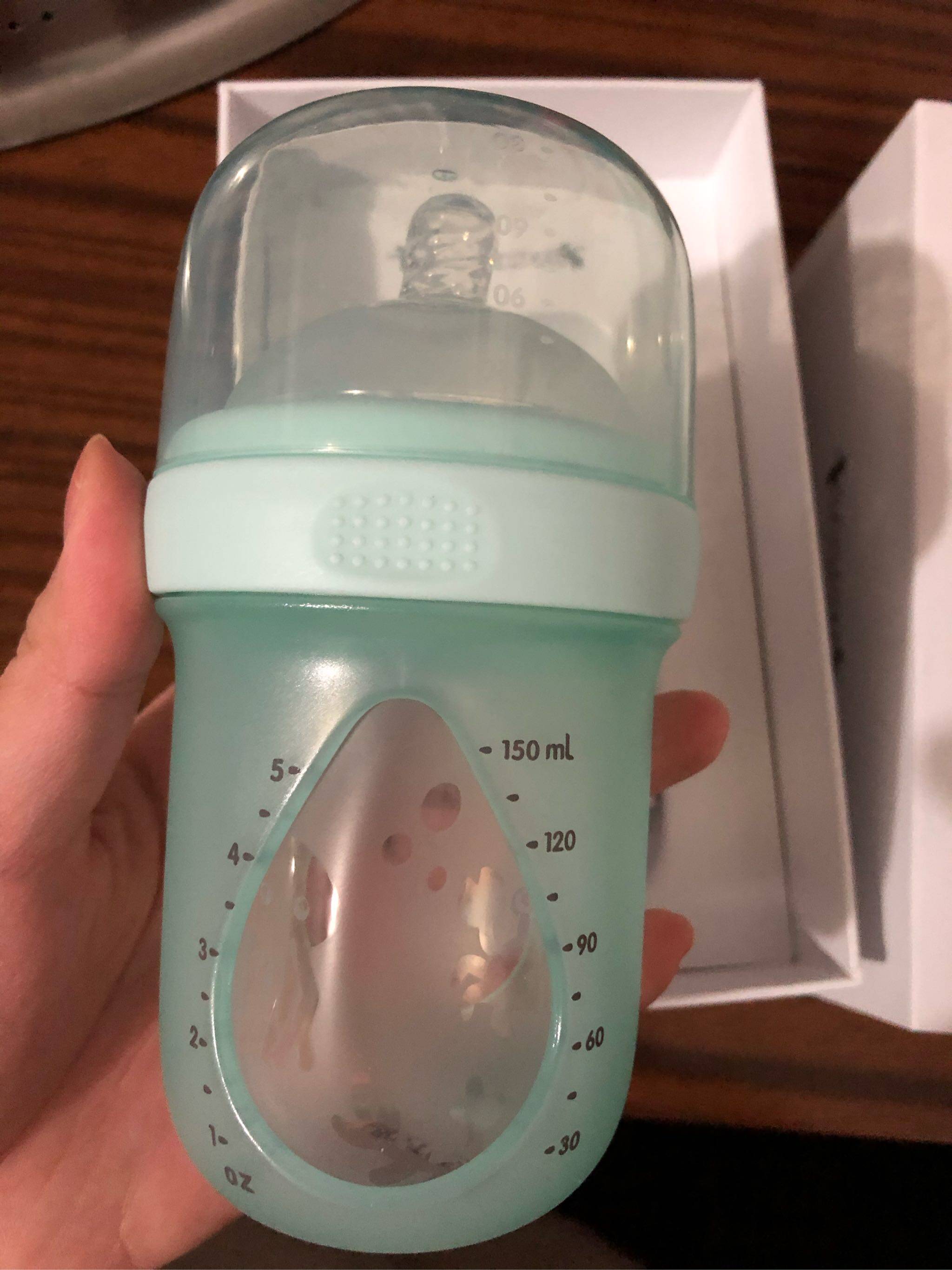 智能防胀气硅胶内胆奶瓶怎么样，当生日礼物好不好呢_搜券