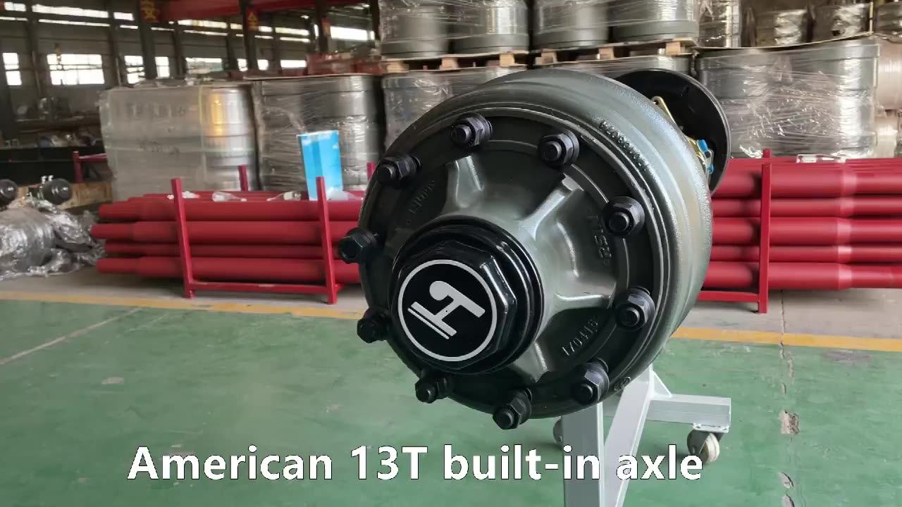 Trailer Axle Fuwa Axle Trailer Accessory Semitrailer Axle For Sale