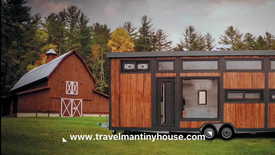 Travelman 1bedroom Prefab Tiny House On Wheels Buy Tiny House On