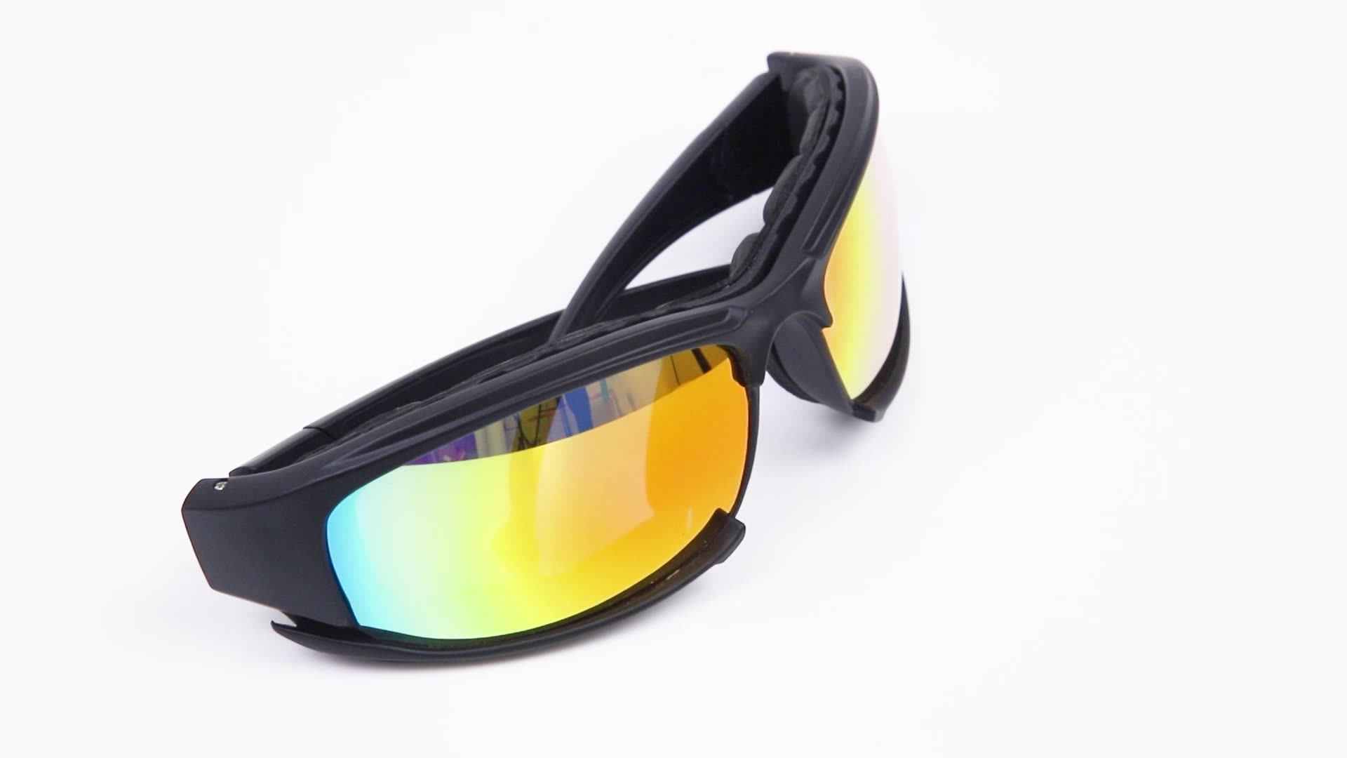 New Fashion Bullet Proof 4 Lens Custom Plastic Pc Lens Army Sport