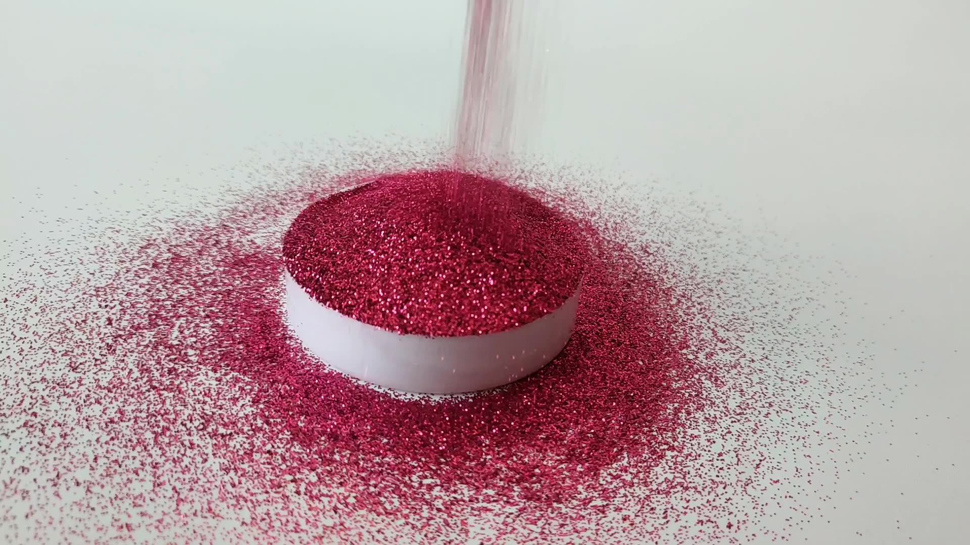 Manufacturer Wholesale High Quality Art Glitter Bright Red Makeup