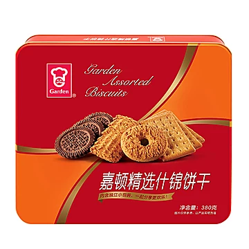 【嘉顿】精选什锦饼干礼盒380g