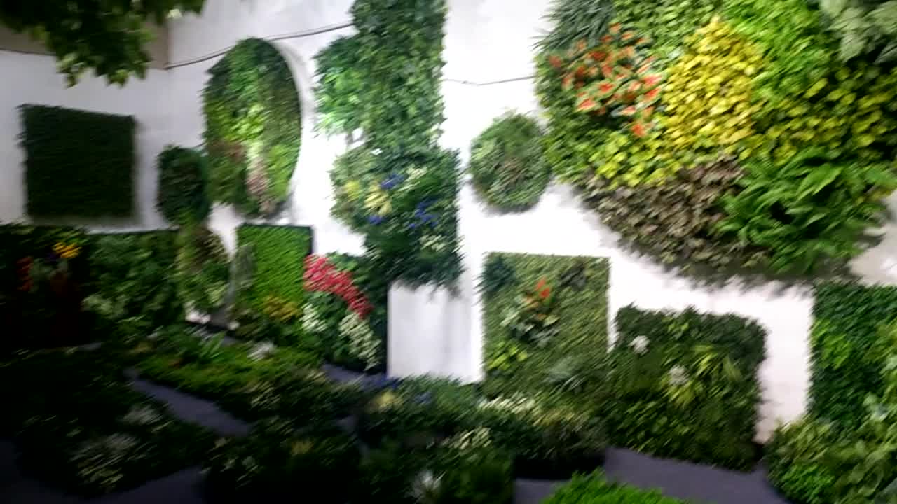 Fashion Artificial Plant Wall Garden Plants Artificial Green Wall