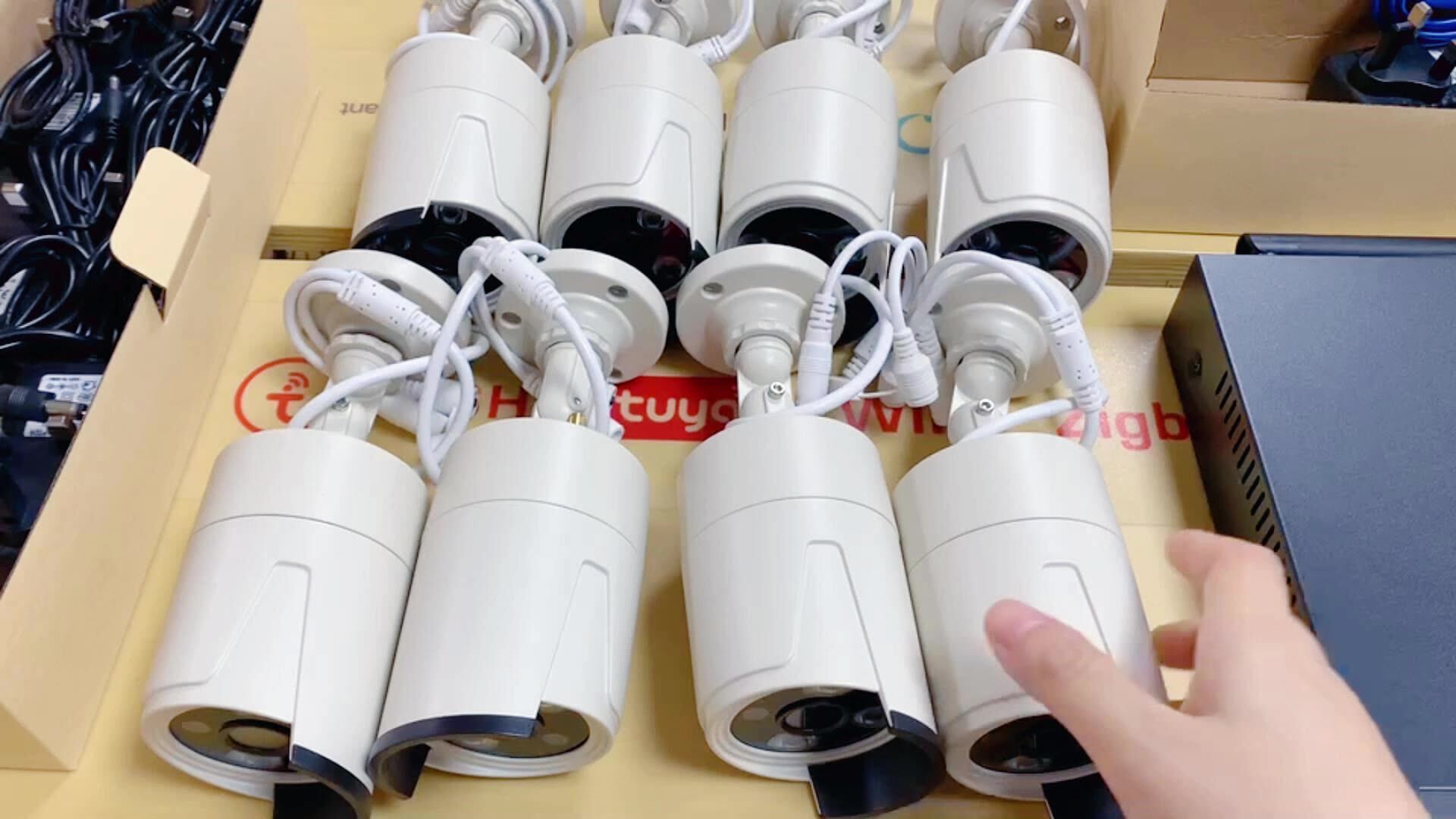 Tysh Tuya Network Video Recor Camera Cctv Ip Video Wifi Camera Nvr Kit