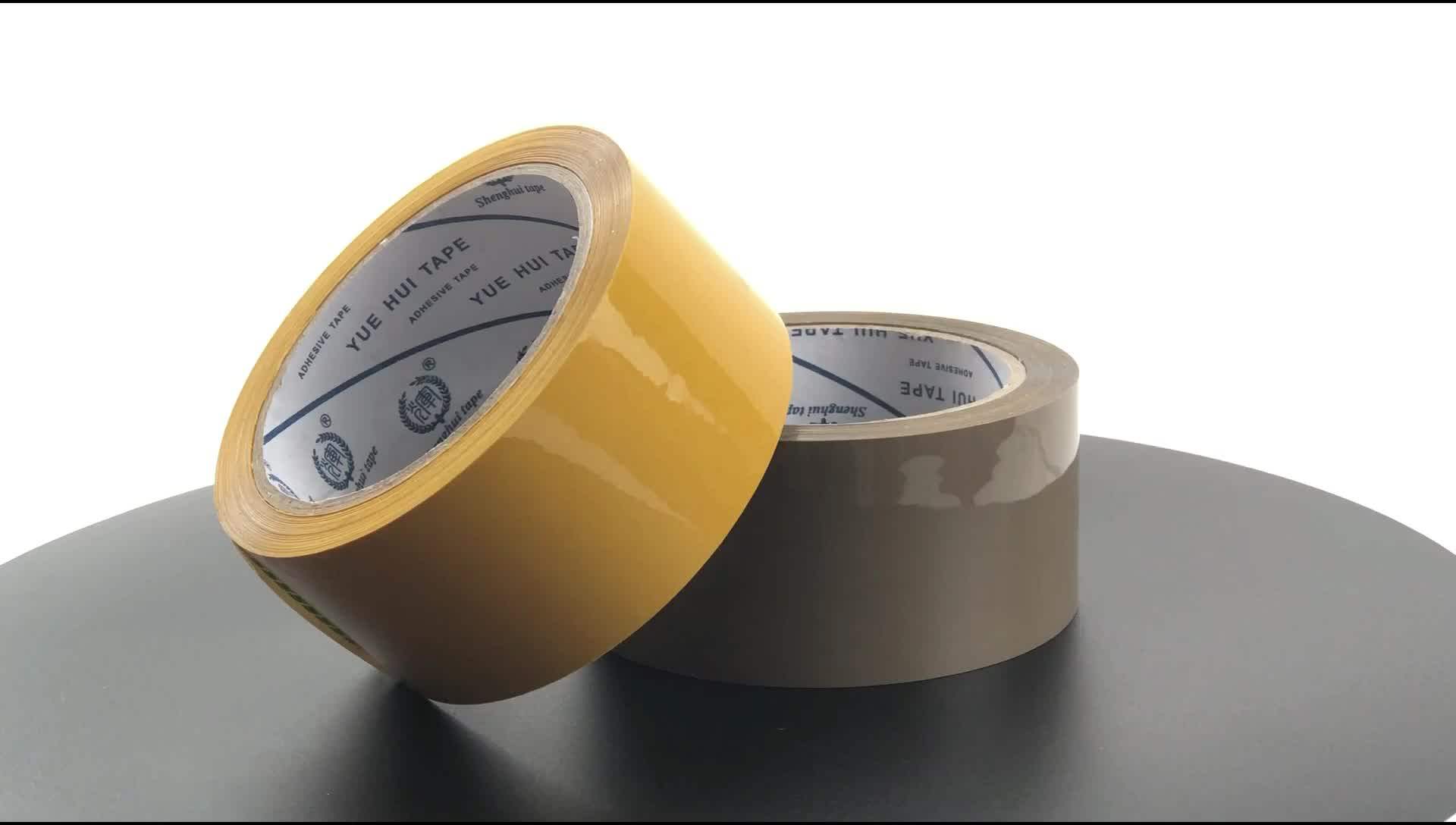 Customised Hot Sale German Bopp Opp Parcel Tape Brown Strong Adhesive