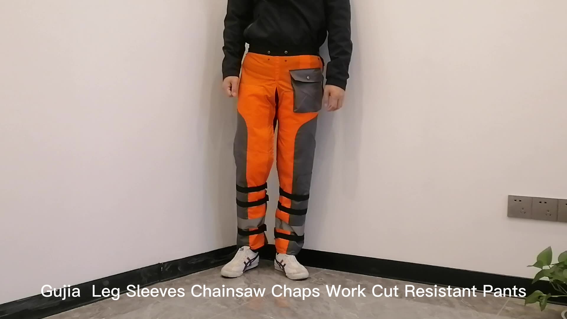 Sturdyarmor Forester Chainsaw Pants Apron Style Orange Protection Leg