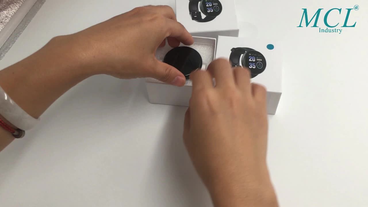 Hot Sale D18s Smart Watch Ce Fc Rohs D18 Macaron Reloj Smartwatch Blood