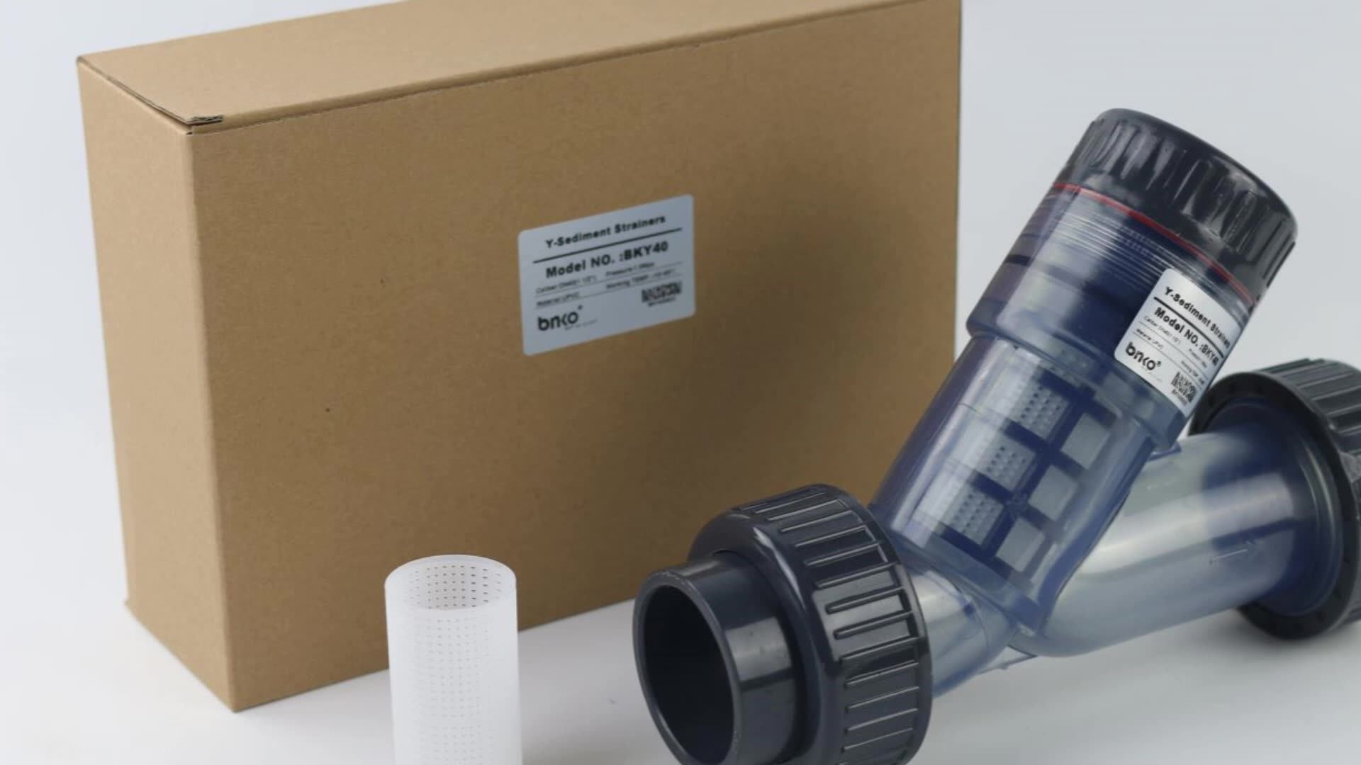 High Quality Y Type Pvc Plastic Transparent Filter Strainer For Water